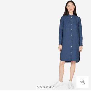 Size 4 - Everlane Demin Linen Jean Dress